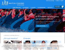 Tablet Screenshot of nauticalcoaching.com